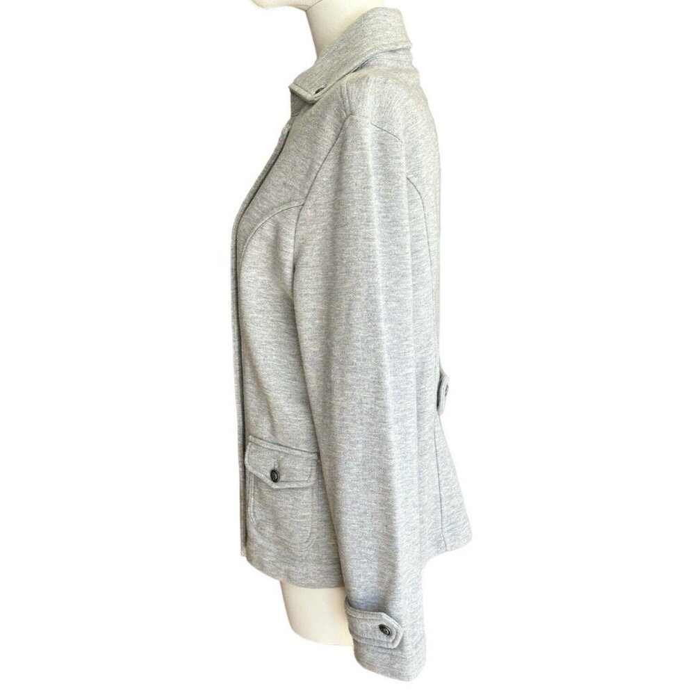 Vintage Talbots Petites Collared Button Up Long Sleeve Jacket Pockets Sz PM - Picture 3 of 13